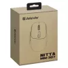 Myš Defender NITTA MM-307 RF+BT OPTICKÁ 1600dpi 6T BIELA