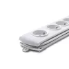 Prepäťová ochrana Qoltec 50293 biela 8 AC zásuviek 230 V