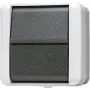 Vypínač Jung 807 W — káblový, termoplastové puzdro, 250 V AC, 10 A