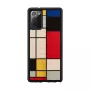 Ochranné puzdro z dreva Man and Wood Galaxy Note 20 Mondrian Wood čierna