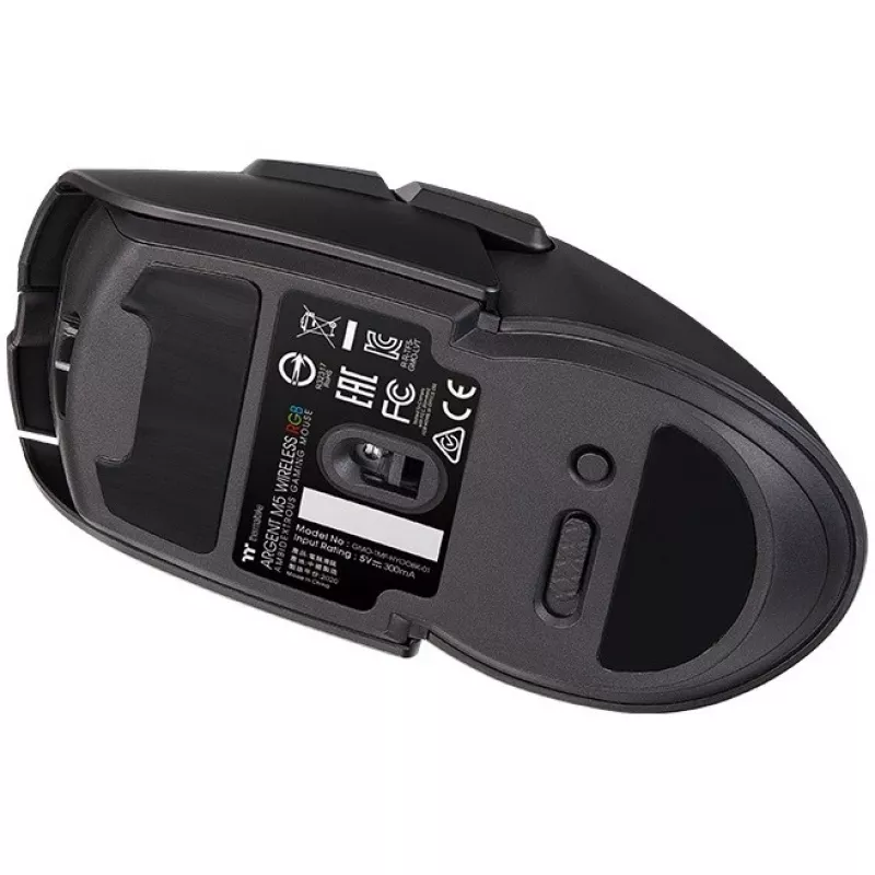 Thermaltake Argent M5 myš obojručná RF Wireless+Bluetooth+USB Type-A optická 16000 DPI (GMO-TMF-HYOOBK-01)