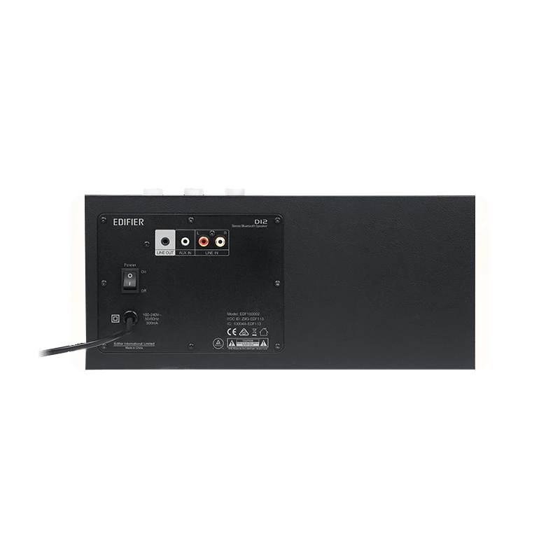 Edifier malý aktívny reproduktor | D12 | Bluetooth | biely | bezdrôtové pripojenie