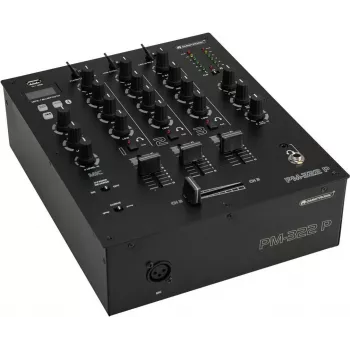 DJ mixážny pult Omnitronic PM-322P 3-kanálový s Bluetooth a USB prehrávačom