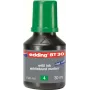 Náplň do fixky Edding BT 30 zelená 30 ml, 1 ks, náplň do fixiek so širokým hrotom