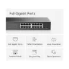 Mercusys MS116GS sieťový switch Gigabit Ethernet (10/100/1000) čierny