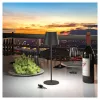 RealPower TableLight 360 3W LED stolná lampa čierna IP44