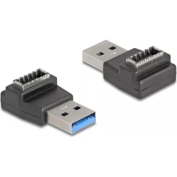 DeLOCK 67236 Adaptér USB Type-A USB Type-E čierny