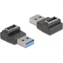 DeLOCK 67236 Adaptér USB Type-A USB Type-E čierny