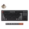 Mechanická klávesnica Keychron V3 Ultra 8K – kábel & Bluetooth, QWERTY, RGB, čierna