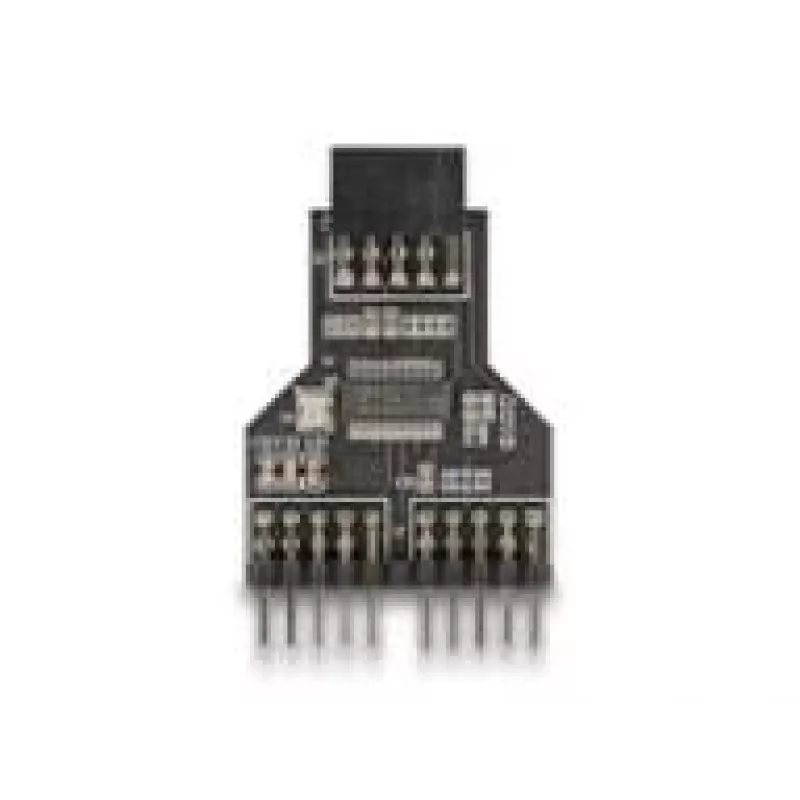 DeLOCK 60045 káblový adaptér 9-pin USB 2.0 2 x 9-pin header čierny