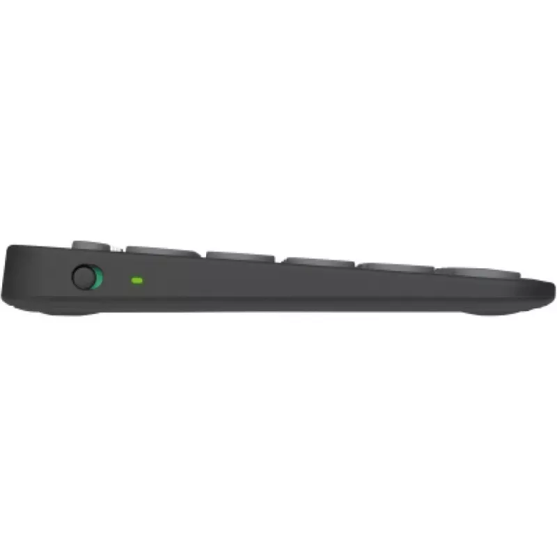Logitech Pebble Keys 2 K380s - klávesnica - bezdrôtová - Bluetooth LE - QWERTZ - nemecká - Tonal Graphite (920-011795)