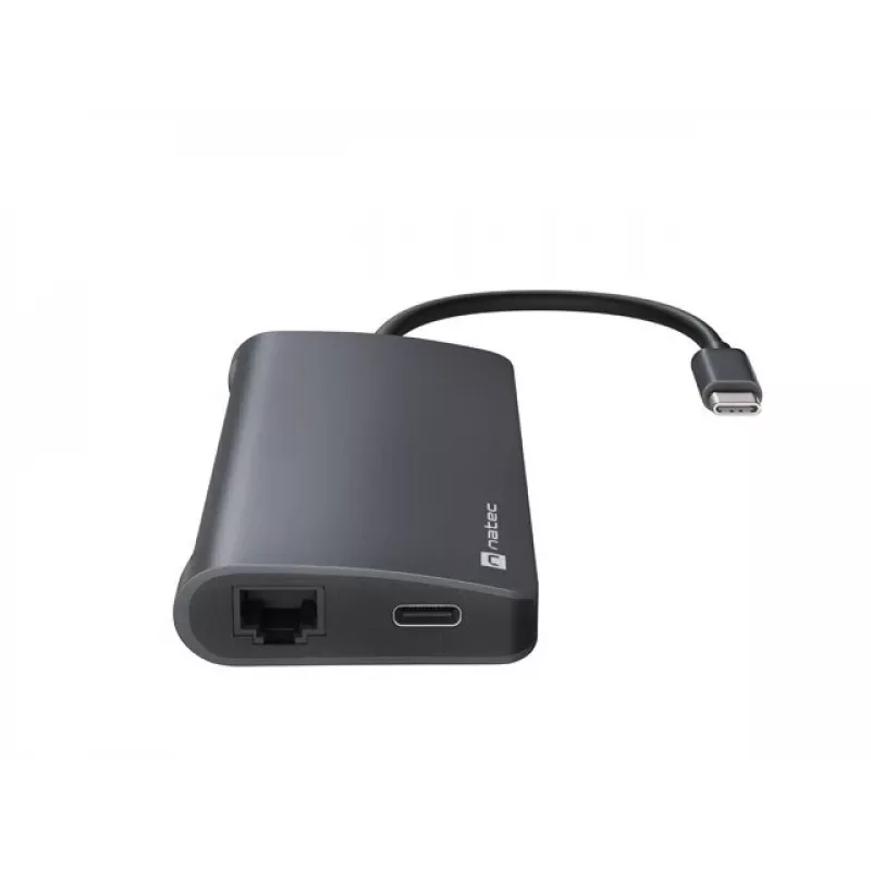 Dokovacia stanica NATEC NMP-2162 USB 3.2 Gen 1 Type-C sivá káblová