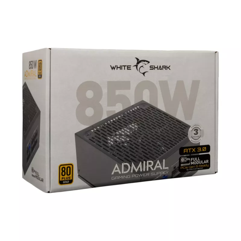 Napájací zdroj White Shark GPSU-850W Admiral 850W