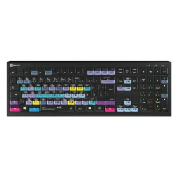Logickeyboard ASTRA 2 klávesnica USB QWERTZ anglická čierna full-size 108 klávesov