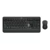 Logitech MK540 Advanced - súprava klávesnice a myši - bezdrôtová - 2,4 GHz - maďarská QWERTZ