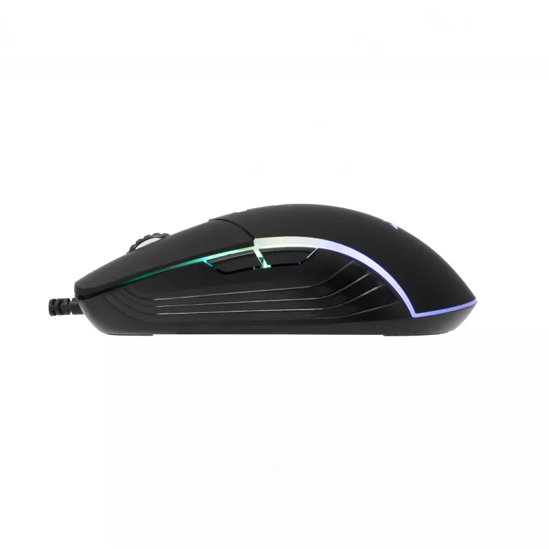 Myš Baracuda BGM-011 Nautilus čierna RGB USB