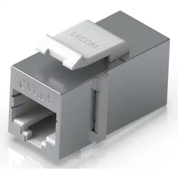 Keystone spojka Ubiquiti UACC-Keystone-Coupler-C6A plochá nerezová oceľ RJ-45