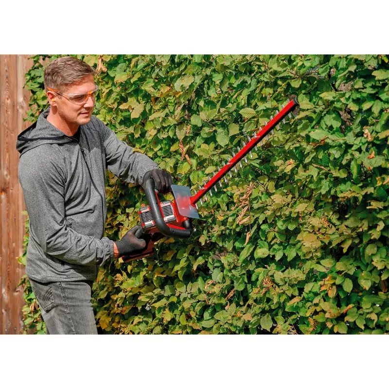 Einhell GE-CH 36/61 Li-Solo akumulátorový plotostrih, 36 V (2x18 V) Power X-Change, dĺžka rezu 67 cm, bez akumulátora a nabíjačky, červený/čierny