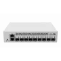 Managed L3 sieťový switch MikroTik CRS310-1G-5S-4S+IN — 1U, 1x Gigabit, 5x SFP, 4x SFP+, 10G, DC/PoE 18–57V, 20W max