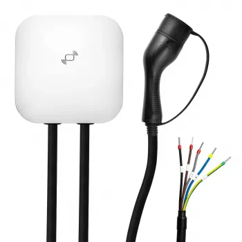 Nabíjacia stanica pre elektromobily Wallbox Akyga AK-EC-21 Type2 3-fázová 16A 11kW 5m