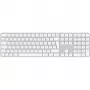 APPLE Magic Keyboard s Touch ID a numerickým blokom pre modely Mac s Apple Silicon – francúzska – biele klávesy