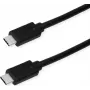USB kábel ROLINE zelený 11.44.9072 USB 3.2 Gen 2x2 1,5 m čierny