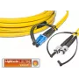Lightwin LDP-09 LC-ST 1.0 FD optický kábel 1 m OS2 žltý (LDP-09 LC-ST 1.0 FD)