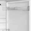 Chladnička Indesit INK 25402 S4E | Kompaktná voľne stojaca, No Frost, 249 L chladiaca časť / 106 L mraznička, V 203,5 cm, energetická trieda E, 37 dB, strieborná