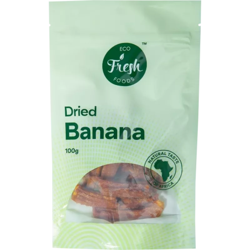 Eco fresh foods sušený banán 100 g