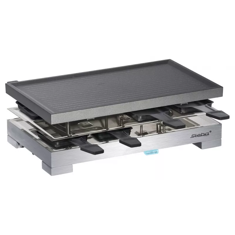 Steba RC 68 - Raclette gril - 1,2 kW - čierna/nerez