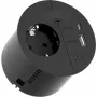 Predlžovacia zásuvka Bachmann 938.201 s 1× CEE7/3 zásuvkou, 1× USB-A/C 22W, 2,0 m kábel