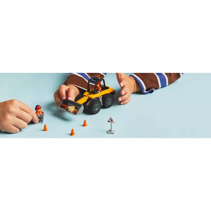 LEGO City 60450 Žltý kolesový nakladač