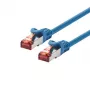 Sieťový kábel LOGON TCF66F020B Cat6a F/UTP (FTP) modrý, 2 m, RJ-45–RJ-45