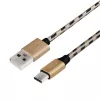 Synchronizačný a nabíjací kábel USB 2.0 AM na USB-C konektor samec