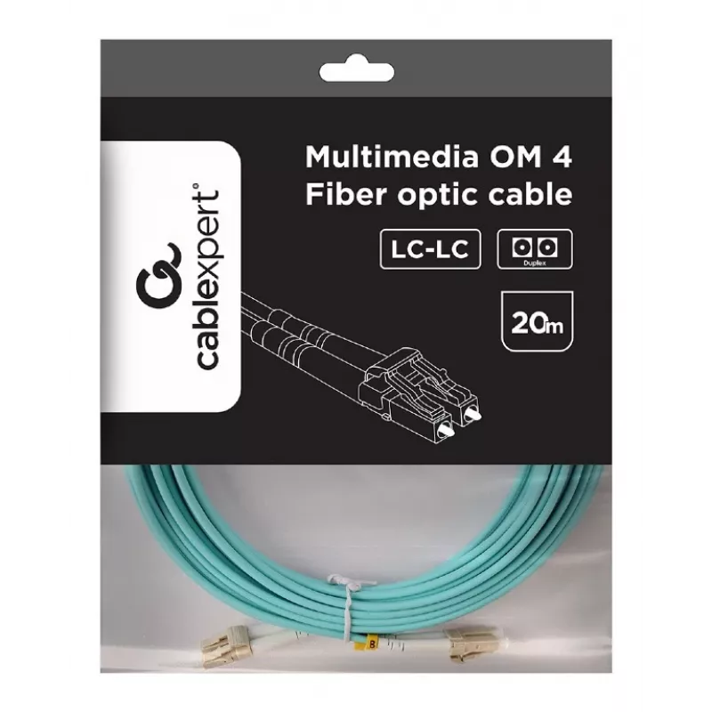 Multimódový kábel Duplex OM4 50/125, LC/LC, 20 m