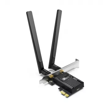 Wi‑Fi 6 Bluetooth PCIe adaptér TP‑LINK Archer TX10E AX900 — PCIe‑karta, AX900 Wi‑Fi 6, Bluetooth