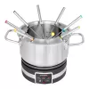 Gastroback 42568 Fondue MultiCook 4in1 a varná doska, 1200 W, hrniec z nehrdzavejúcej ocele 2,3 l, 8 vidličiek