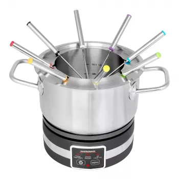 Elektrické fondue Gastroback 42568 1,8 l 8 osôb čierna nerez