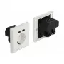 Zásuvka CEE 7/3 + USB DeLOCK 11471