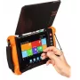 CCTV tester No name CS-H9F-80C – multifunkčný tester pre analógové a IP kamery, test káblov a video signálu