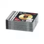 Hama CD slim jewel case, balenie 10 ks, 1 disk, transparentné
