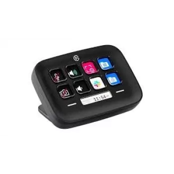 Hardvérový Stream Deck Elgato Neo čierny 10GBJ9911 — prispôsobiteľné tlačidlá pre skratky a makrá