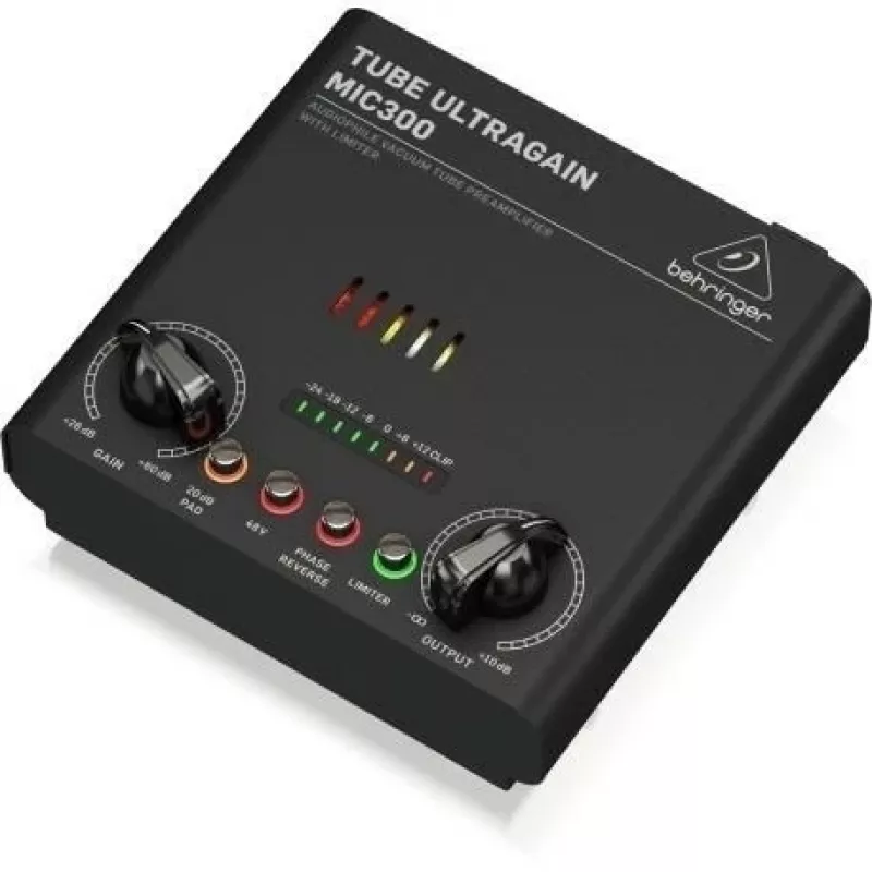 Audio predzosilňovač Behringer MIC300 čierny