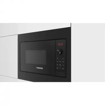 Siemens iQ300 BF523LMB3 mikrovlnná rúra čierna, nerezová samostatná mikrovlnná rúra vstavaná 20 l 800 W