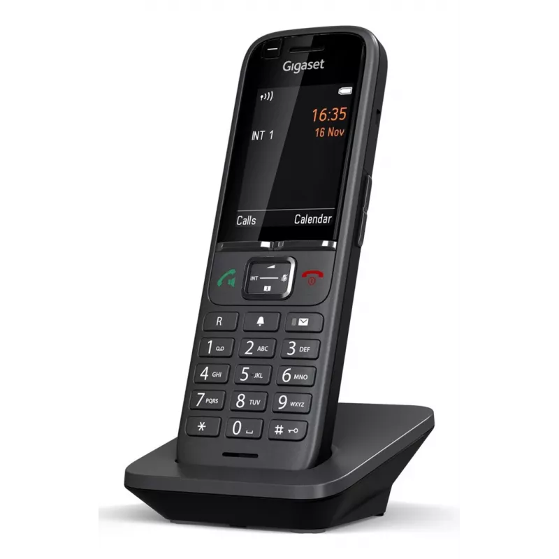 Gigaset N530 IP PRO + S700H PRO DECT telefón identifikácia volajúceho antracit