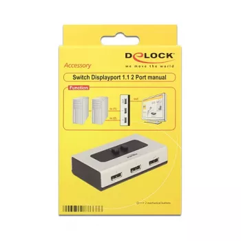 Video switch DeLOCK 87668 DisplayPort
