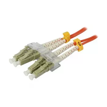 Optický 2-vláknový patch kábel 7,5 m LC-LC – 50/125 µm – OM2 – AD=2 mm – Synergy 21