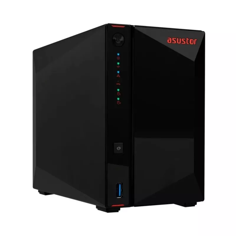 Asustor AS5402T NAS/Storage server Intel® Celeron® N5105 4 GB DDR4 0 TB ADM čierny