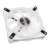 Corsair iCUE QL120 120mm ARGB skriňový ventilátor - biela