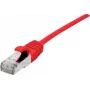 Dexlan sieťový kábel 858729 červený 0,5 m Cat6a S/FTP (S-STP)